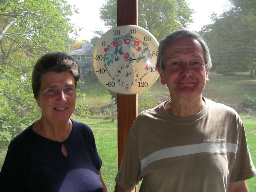 Ken and Hazel Hollands, c. 2007